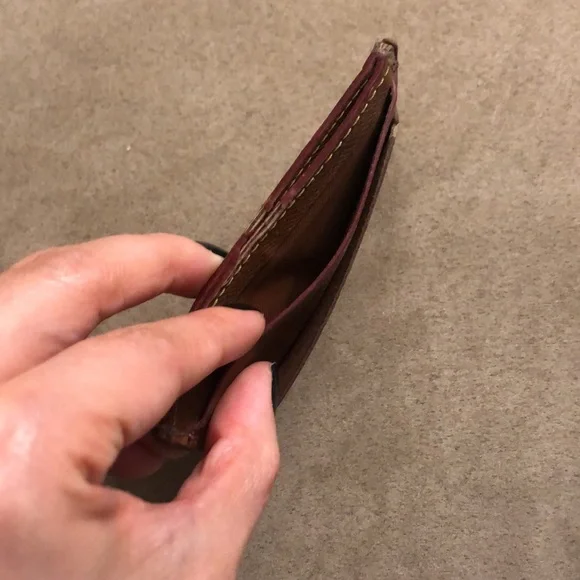 Coach Monogrammed Slim Card Case Wallet - Picture 4 of 16